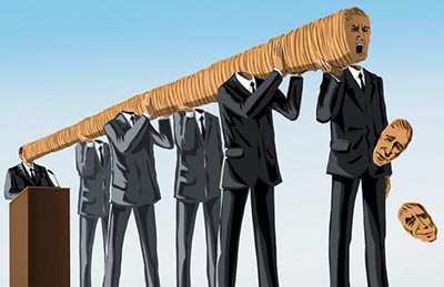 Inflação de candidatos