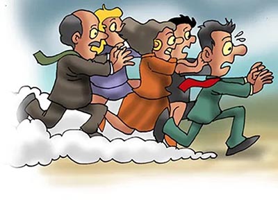 Evangelísticos em pânico