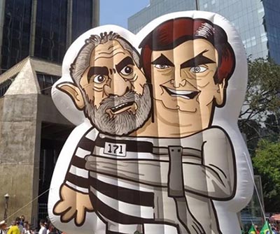 O ex. é o maior aliado do futuro presidiário.