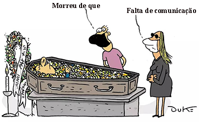 Quem não se comunica si…