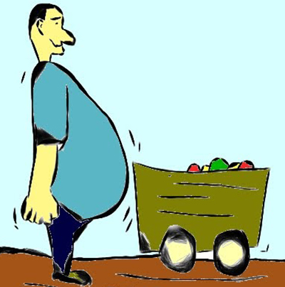 Empurrando com a barriga