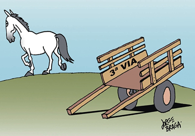 Muita farofa para pouca carne