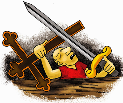 Entre a cruz e a espada