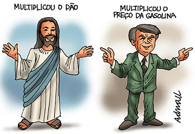 Observe a diferença