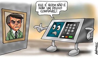 Não é de confiança