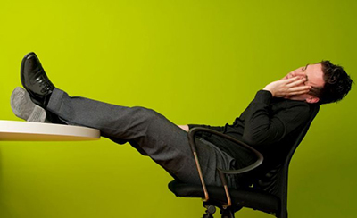 Político preguiçoso