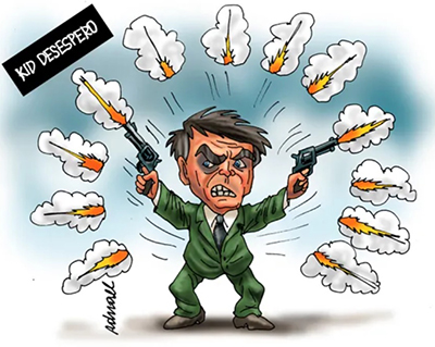 Atirando para todo lado