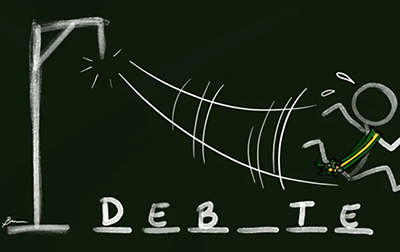 Lula e Bolsonaro amarelaram.