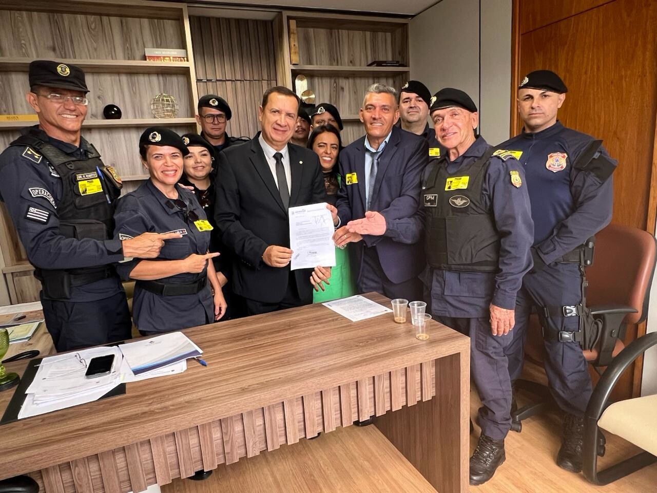 Parabéns Secretário Sargento Godoy e Diretor Executivo Irmão Roberto!