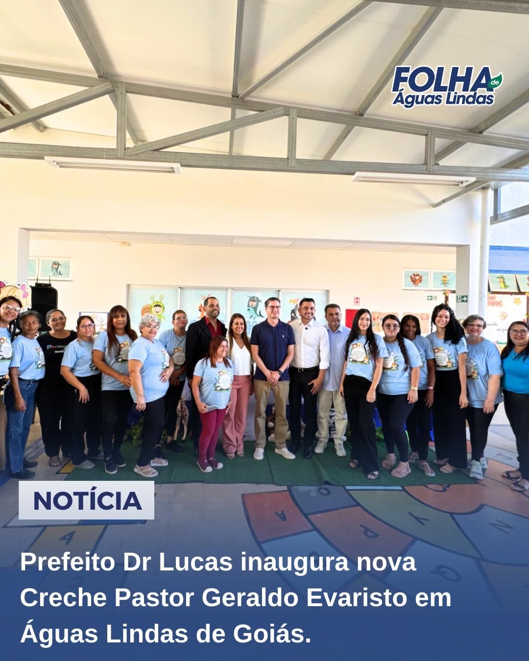 Mais Uma Creche Em Águas Lindas de Goiás