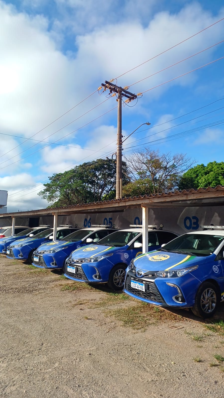 Parabéns a todas as equipes da guarda!